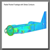 Radial Rocket with Stress Contours